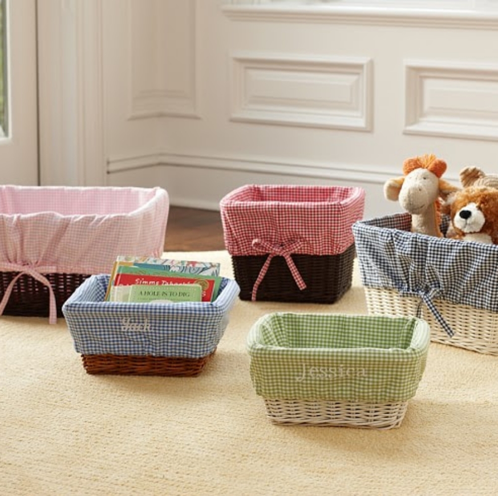 Pottery Barn Kids NWT Sabrina Basket Liner